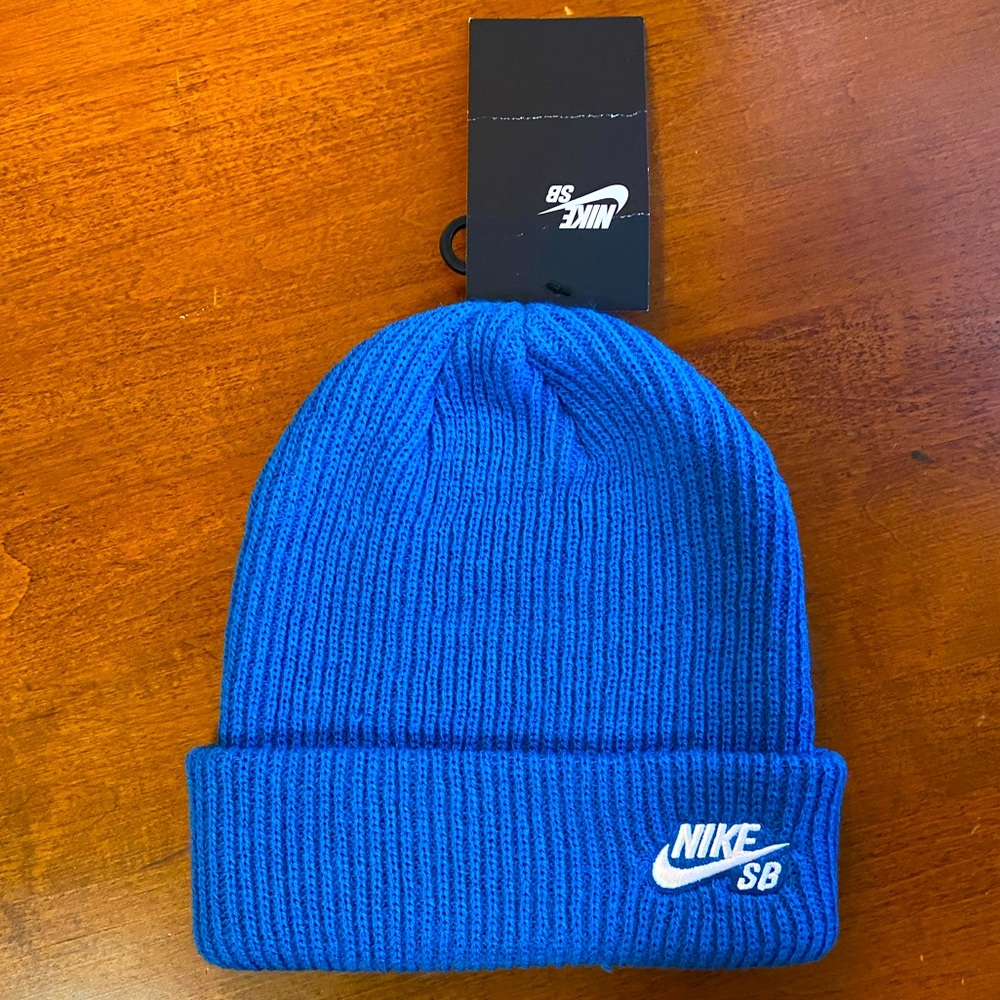 Brand New Nike SB Fisherman Beanie 
in Pacific Blue